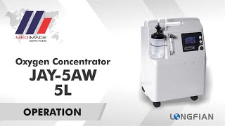 OXYGEN CONCENTRATOR JAY5 LONGFIAN 5 LITER [upl. by Shanney]