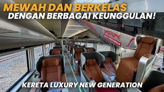 KERETA LUXURY NEW GENERATION MEWAH amp ELEGANT‼️Naik Kereta Api Argo Dwipangga Luxury Terbaru 2023 [upl. by Noreht]