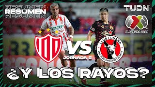 Resumen y goles  Necaxa vs Tijuana  Liga Mx  CL2023 J5  TUDN [upl. by Akimak]