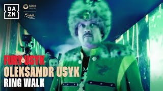 Oleksandr Usyks INCREDIBLE Ring Walk For Tyson Fury Undisputed Clash [upl. by De]