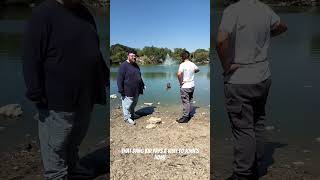 That Dang Kid Goes Swimming With John 😆😂 funny wiseguys wiseguy pranks ducks wiseguyscomedy [upl. by Thayne]