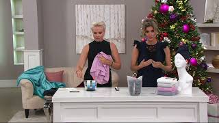 Aquis Lisse Luxe Hair Drying Towel and Hair Clip on QVC [upl. by Elleahcim]