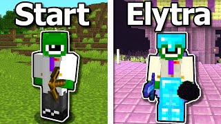 The Ultimate Minecraft 120 Survival Guide  New World To Elytra [upl. by Itsrik]