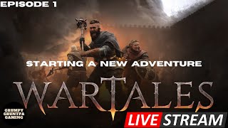 A New Adventure Begins  Wartales Live Stream Ep 1 [upl. by Dierolf]