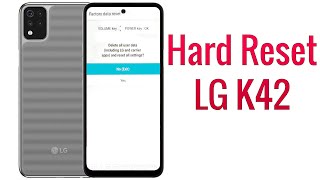 Hard Reset LG K42  Factory Reset Remove PatternLockPassword How to Guide [upl. by Simah]