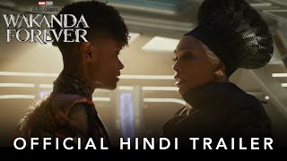 Marvel Studios’ Black Panther Wakanda Forever  Official Hindi Trailer [upl. by Ahk]