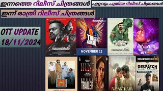 OTT UPDATES  Today Release  Tonight Release  New Update  Hunt  Thekku Vadakku  MALAYALAM MEDIA [upl. by Berg237]