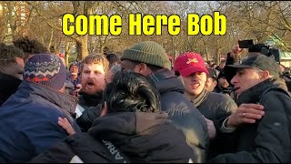 Speakers Corner  Sam Dawah Interrupts Bob Bob Interrupts Mansur It Kicks Off Again [upl. by Neelyahs]