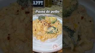 Pasta de pollo con brócoli y cheddars pasta pollo brócoli queso cocinaconyessi shorstviral [upl. by Enomrej]