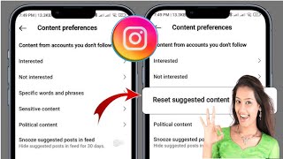 Comment réparer loption de réinitialisation de lalgorithme Instagram qui ne saffiche pas [upl. by Eelrebmik]