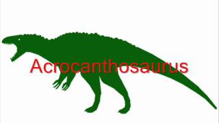 ASDC  Tenontosaurus vs Acrocanthosaurus [upl. by Francklyn]