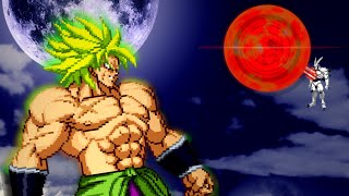 FEEL THE RAGE DBS Broly WOF Style Vs Omega Shenron MUGEN 11 [upl. by Krystal]