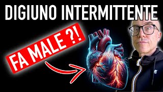 Digiuno Intermittente ti distruggerà la salute  Un nuovo studio dice che fa male al CUORE ma [upl. by Darci]