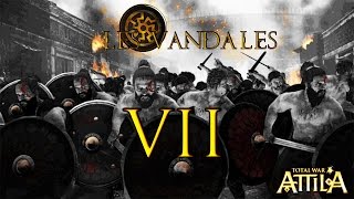 Total War Attila FR Les Vandales 7 Développement de la Horde et la Triste fin des Wisigoths [upl. by Mandal831]