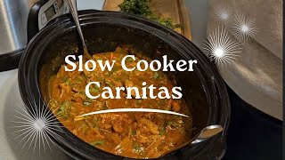 Slow Cooker Pork Carnitas [upl. by Darcie930]