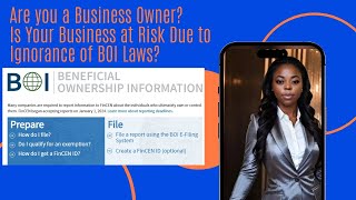 Attention Business Owners Avoid Hefty Fines with BOI Compliance [upl. by Caputo634]