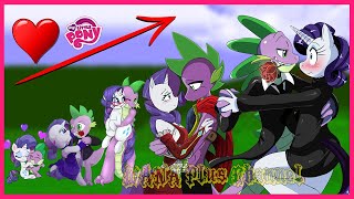 💞 Rarity and Spike 💖 Love Story 💖 MLP Sparity 👉WANAPlus [upl. by Diandra550]