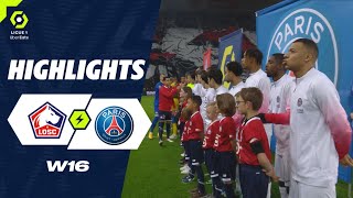 LOSC LILLE  PARIS SAINTGERMAIN 1  1  Highlights  LOSC  PSG  20232024 [upl. by Carbrey]