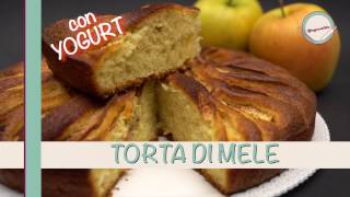 Torta di mele con yogurt  Apple and Yogurt Cake [upl. by Hafeetal]