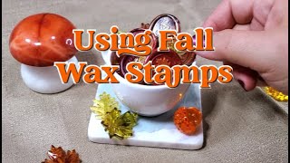 Crafting Fall Wax Seals for Journaling [upl. by Mauretta852]