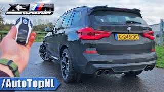 BMW X3M Competition REVIEW POV on ROAD amp AUTOBAHN NO SPEED LIMIT by AutoTopNL [upl. by Vincent]