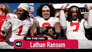 Ohio States Lathan Ransom on improved defense since Oregon loss returning from injury [upl. by Hauge872]