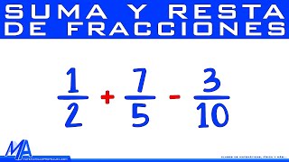 Comprendiendo la suma y resta de fracciones  Explicación completa [upl. by Assele]