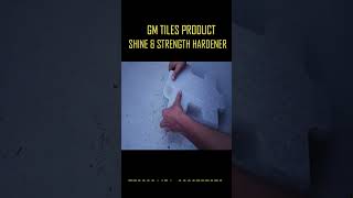 Shine And Strength Hardener Chemical  gmtilesproduct lacquerpolish paverblockhardener [upl. by Guenevere]