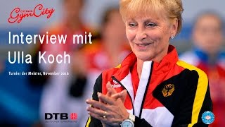 Turnier der Meister 2016 Interview Ulla Koch [upl. by Kunin]