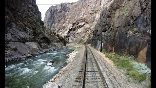 Royal Gorge Route Railroad – Driver’s Eye View [upl. by Einnek]