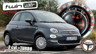 2017 Fiat 500 09 TwinAir 85 KM  2 paki i 2 cylindry Vmax 0100 kmh Prezentacja  4K [upl. by Birk160]