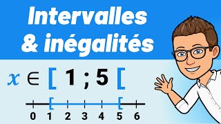 Comprendre les INTERVALLES amp les INÉGALITÉS ✅ Facile  💪 Seconde [upl. by Knoll]