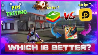 BLUESTACKS 5 VS LD PLAYER 9  Which Is The Best Emulator For FREE FIRE❓ 90 FPS [upl. by Nicodemus8]