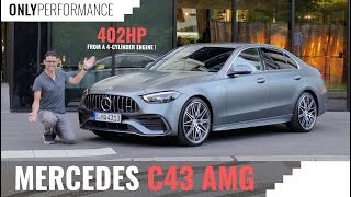 2023 Mercedes C43 AMG  Everything Speaks for it in terms of Performance Figures [upl. by Maidel]