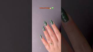 Easy NailArt Design For Mehndi💚 without tool✨💅shorts nailart nails naildesign youtubeshorts [upl. by Gaige]