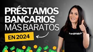 5 Préstamos Personales Bancarios con INTERESES BAJOS [upl. by Eipper]