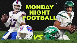 Bills Jets Brace For Ultimate AFC East Showdown  Monday Night Football nfl [upl. by Remot]