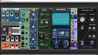 Basic Switched Waveform Analogue Oscillator for Voltage Modular [upl. by Bromleigh]