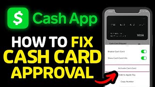 Cash App Card Approval Not Working  How to Get Your Cash App Card Approved [upl. by Andres]