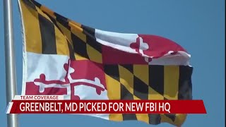 Greenbelt Md chosen as new FBI headquarters [upl. by Rehttam844]