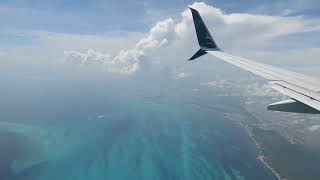 Landing in Cancun International Airport [upl. by Lory]