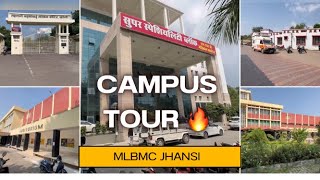 Maharani laxmibai medical college jhansi campus tour neet mbbs campus vlog [upl. by Aniar]