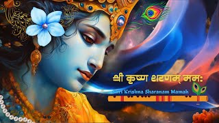 श्री कृष्ण शरणम ममः Shree Krishna Sharanam Mamah I Krishna Bhajan I Full 4K [upl. by Lanaj]