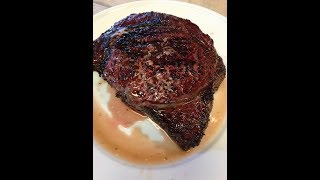 Reverse Sear Ribeye Steak Smoked amp Grilled [upl. by Nylatsyrk754]