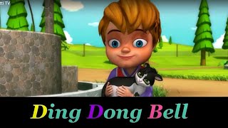 Ding Dong Bell  Cartoon and Animated Rhymes  Nursery Rhymes For Kids  Chitti TV [upl. by Monk]