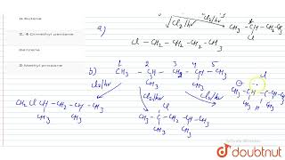 Only two isomeric monochloro derivatives are possible for  11  ISOMERISM  CHEMISTRY  CENGAG [upl. by Brunella]