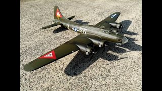 Guillows Control line B17 Build [upl. by Geerts41]