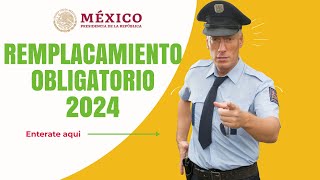 🚗¡NO LO OLVIDES Emplacamiento Obligatorio en México 2024 [upl. by Anoval]