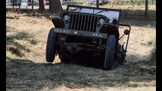 Jeep Willys offroad Fort de Lantin 2018 [upl. by Irvin]