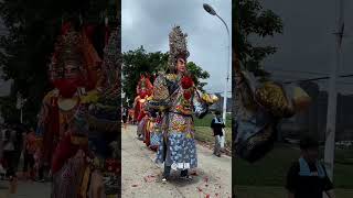 Fujian parade of gods dressed up as Erlang Xiansheng Zhenjun Fujian parade of gods Taoist cultur [upl. by Nnyladnarb587]